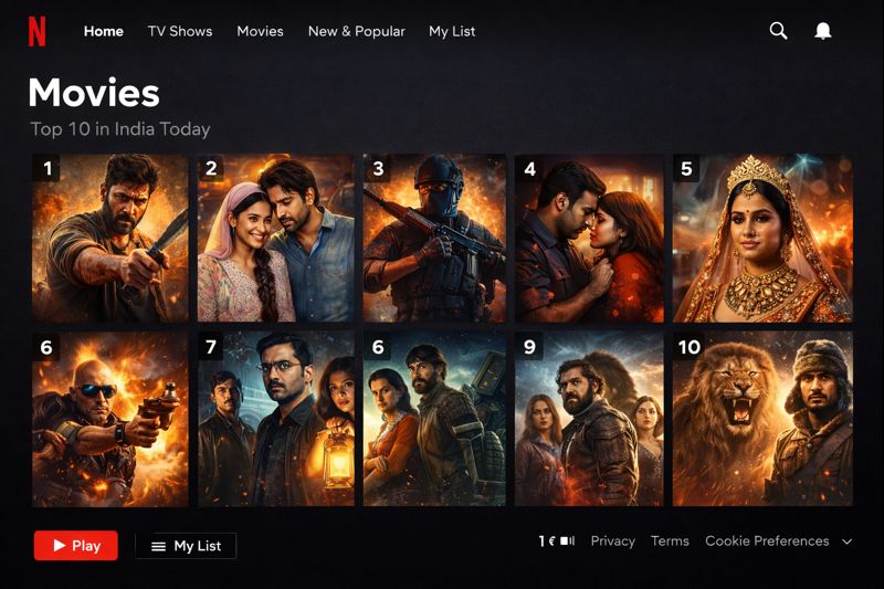 Top 10 Netflix Movies in India Right Now (Jan 2026) — Ranked with Quick Reasons